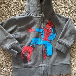 Toddler spiderman hoodie